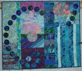 C 14 B Judy Rys - Go With the Flow - 1st Place Small Art/Innovative Mixed